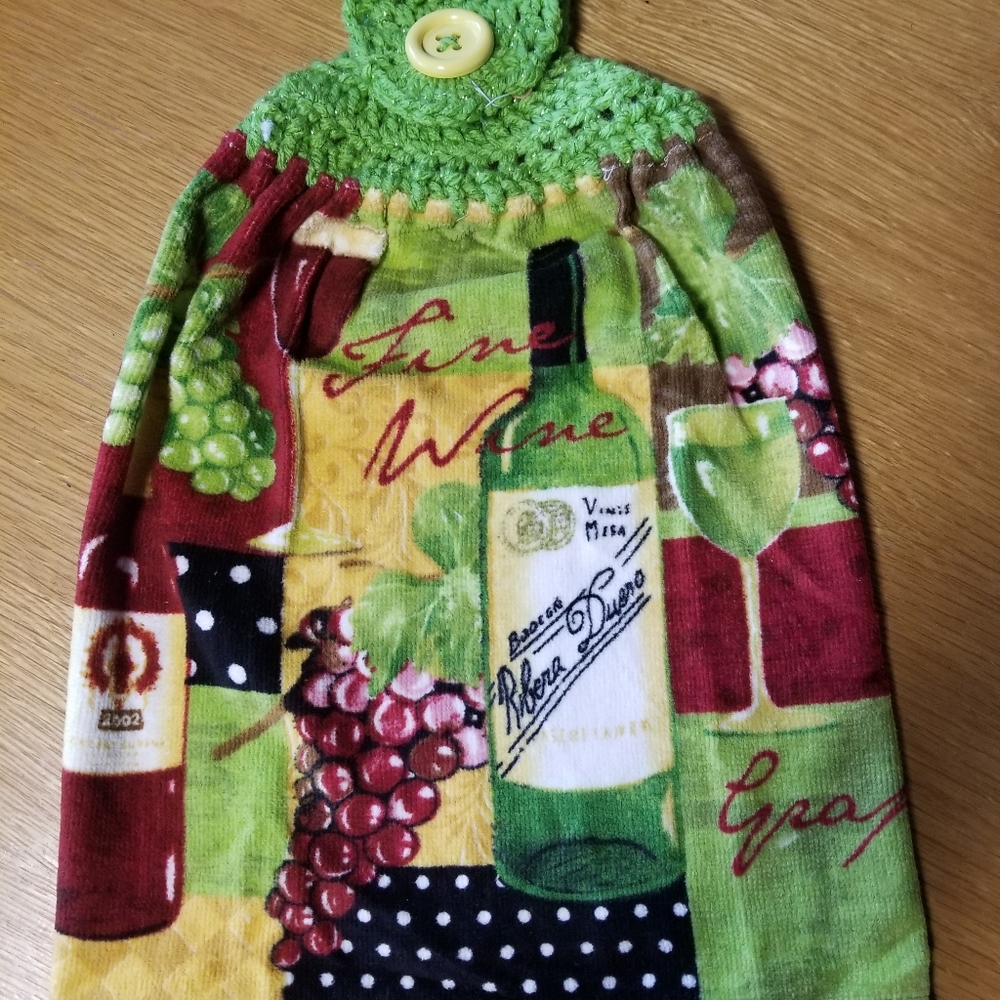 CROCHET KITCHEN TOWEL